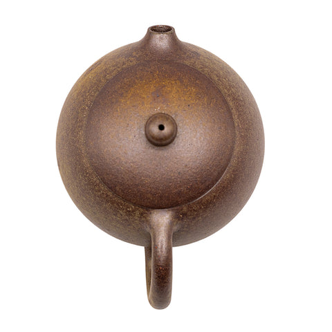 Short-mouth kiln-transformed Xishi yixing clay woodfired teapot # 94773