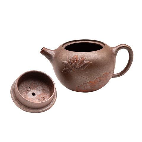 Dragonfly Little Xi Shi yixing clay woodfired teapot # 94775