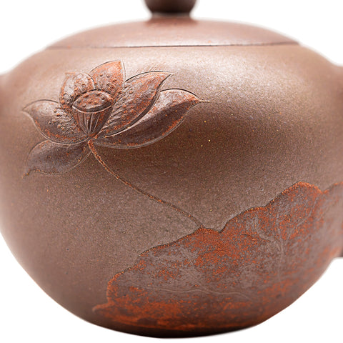 Dragonfly Little Xi Shi yixing clay woodfired teapot # 94775