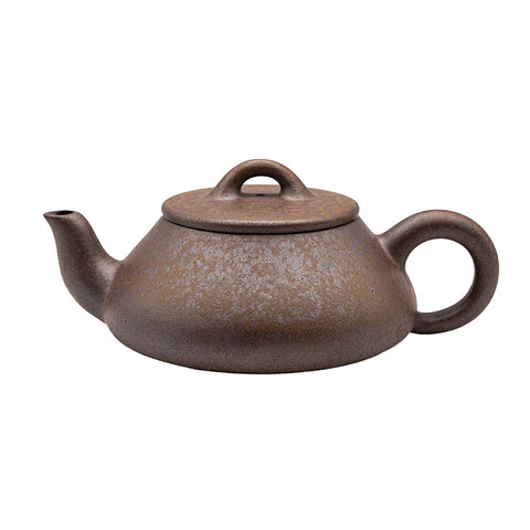 Jingzhou Steinlöffel Yixing Ton-Teekanne – Holzgefeuert – Tea Culture Club