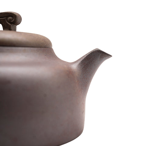 Ruyi Stone Ladle yixing clay woodfired teapot # 94780