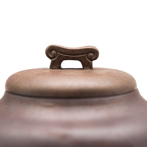 Ruyi Stone Ladle yixing clay woodfired teapot # 94780
