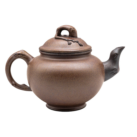 Plum Blossom Antique yixing clay woodfired teapot # 94782