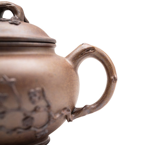 Plum Blossom Antique yixing clay woodfired teapot # 94782