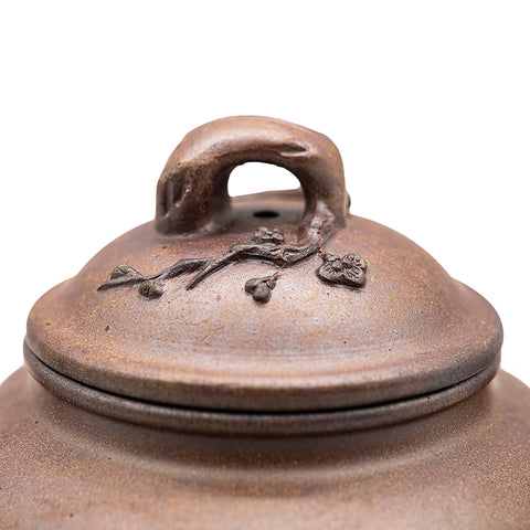 Plum Blossom Antique yixing clay woodfired teapot # 94782