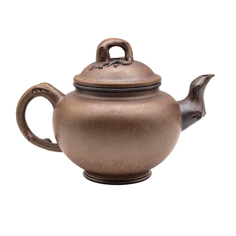 Plum Blossom Antique yixing clay woodfired teapot # 94783