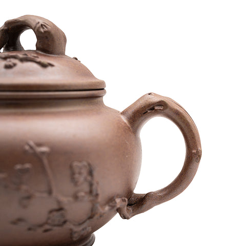 Plum Blossom Antique yixing clay woodfired teapot # 94785