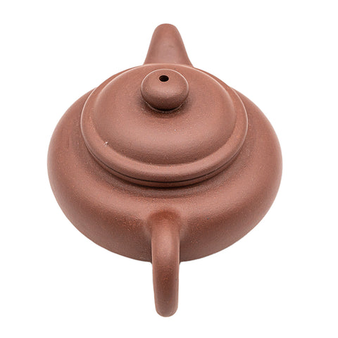 Zisha horizontal yixing clay woodfired teapot # 94792