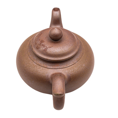 Official hat-shaped water bottle yixing clay woodfired teapot # 94794