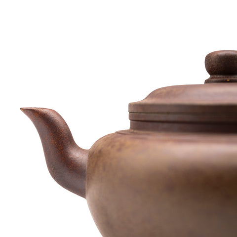 Colorful Horizontal Kettle yixing clay woodfired teapot # 94795