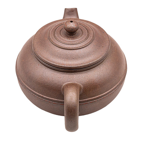 Linear Horizontal yixing clay woodfired teapot # 94796