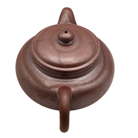 Zisha horizontal yixing clay woodfired teapot # 94804