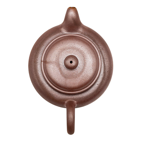 Zisha horizontal yixing clay woodfired teapot # 94804