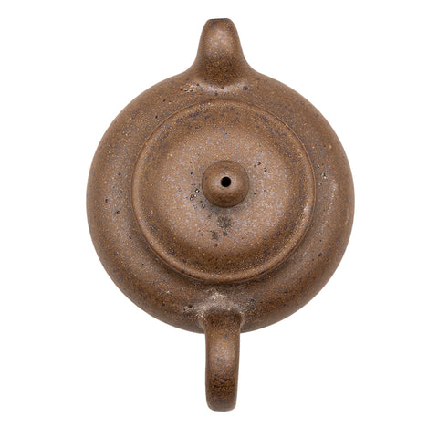 Frosted horizontal kettle yixing clay woodfired teapot # 94806