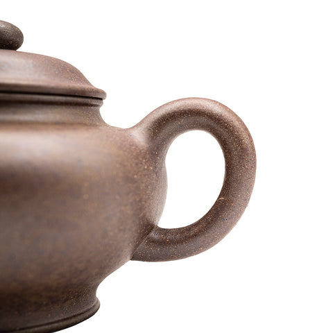 Frosted Gradient Horizontal Kettle yixing clay woodfired teapot # 94807