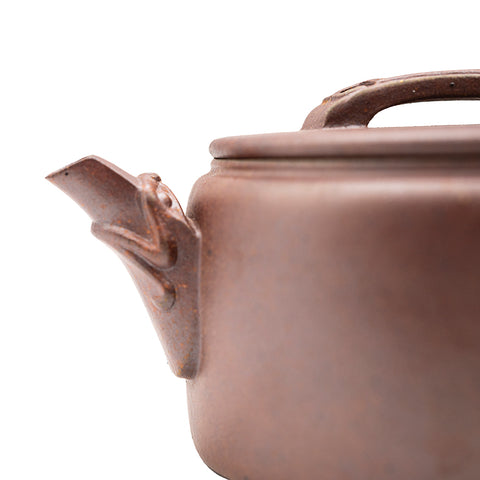 Dragon Pattern Han Tile yixing clay woodfired teapot # 94813