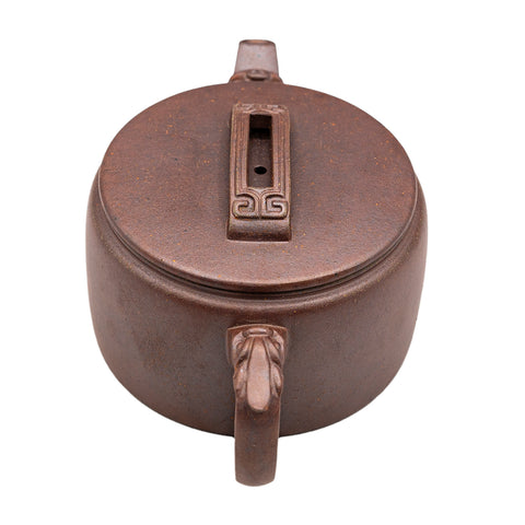 Dragon Pattern Han Tile yixing clay woodfired teapot # 94813