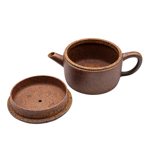 Frosted Han Tiles yixing clay woodfired teapot # 94815