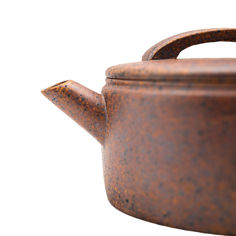 Frosted Han Tiles yixing clay woodfired teapot # 94815