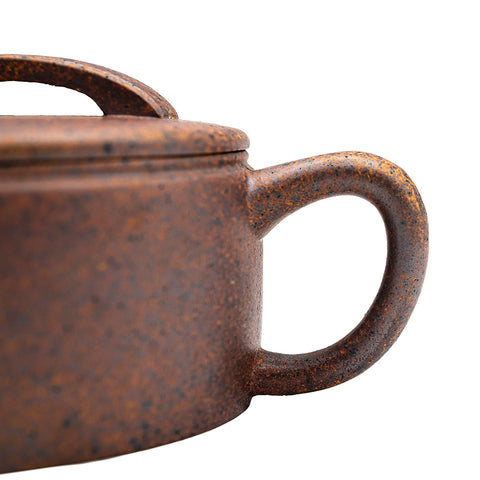 Frosted Han Tiles yixing clay woodfired teapot # 94815
