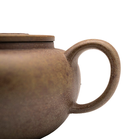 Butterfly Han Tile yixing clay woodfired teapot # 94833