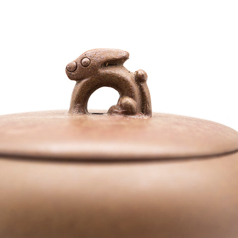 Beast Twist yixing clay woodfired teapot # 94835