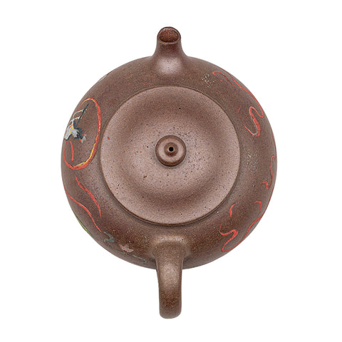 Fairy Flat yixing clay woodfired teapot # 94838