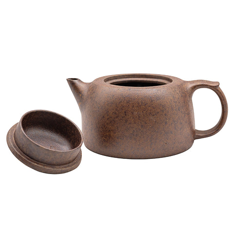 Convex Cover Han Tile yixing clay woodfired teapot # 94839