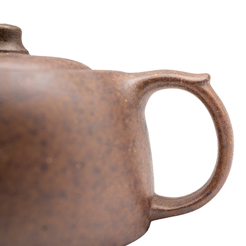 Convex Cover Han Tile yixing clay woodfired teapot # 94839
