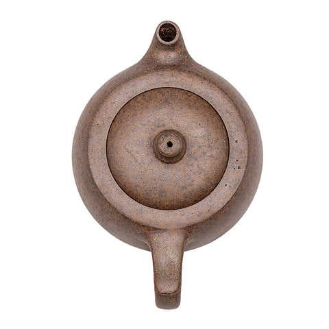Convex Cover Han Tile yixing clay woodfired teapot # 94839