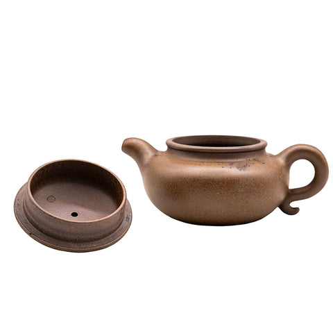 Lotus Seed yixing clay woodfired teapot # 94841