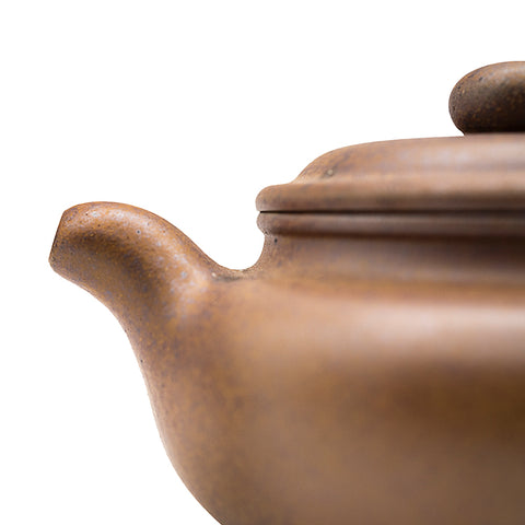 Lotus Seed yixing clay woodfired teapot # 94841