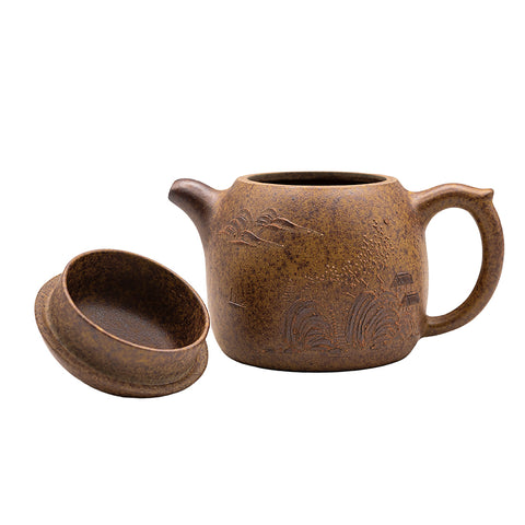 Qin Quan yixing clay woodfired teapot # 94842