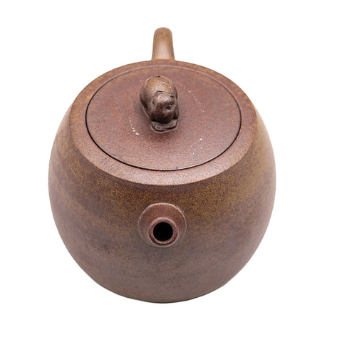 Beast Twist yixing clay woodfired teapot # 94844
