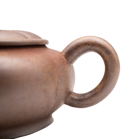 Pumpkin yixing clay woodfired teapot # 94845
