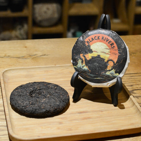 Black Rivers Shu Puer , Moychay (Harvest 2018, pressed in 2023) 100g