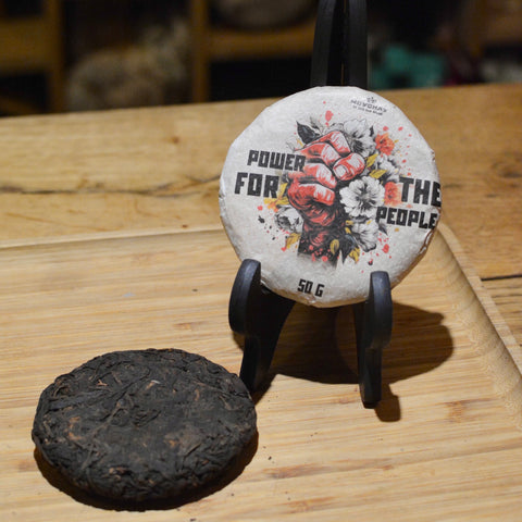 Power For The People Shu Puer, Moychay (Harvest 2019, pressed in 2023) 50g