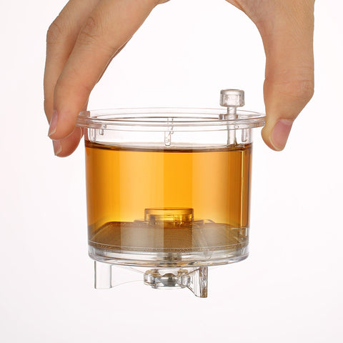 Convenient Glass Teapot with infuser 350 ml # 22867