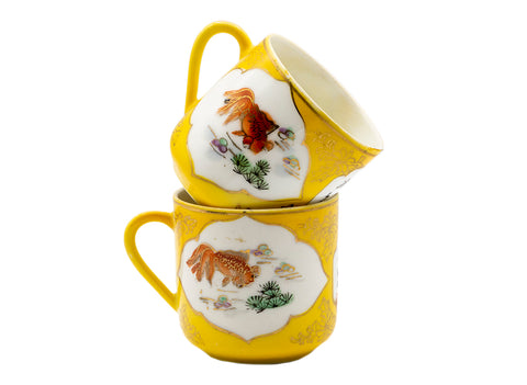 Cups set, Japan, vintage, mid XX century #93057