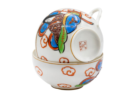 Cups set, Satsuma, Japan, vintage #93059