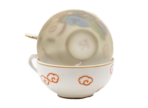 Cups set, Satsuma, Japan, vintage #93059