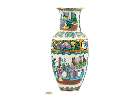 Chinese vintage vase, decale, late XX century #93073