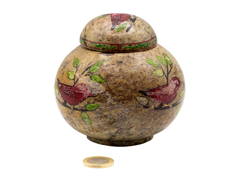 Tea caddy, stone, China #93075