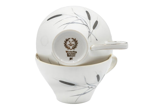 Tea set, Bavaria, porcelain, vintage #93079