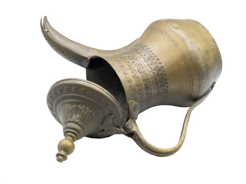 Vintage copper teapot, Morocco # 93184