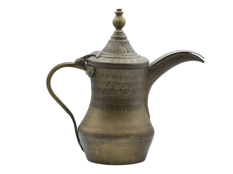 Vintage copper teapot, Morocco # 93184