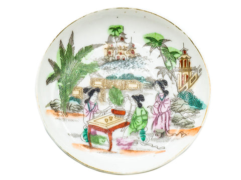 Vintage Japanese porcelain cups # 93188