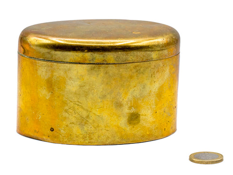 Vintage metal box for tea # 93195