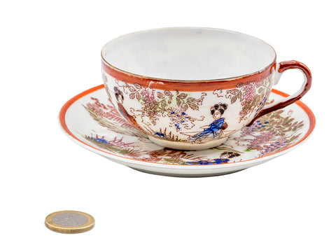 Japanische Vintage Porzellantasse Nr. 93196