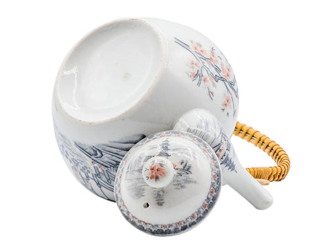 Japanese vintage porcelain teapot # 93209